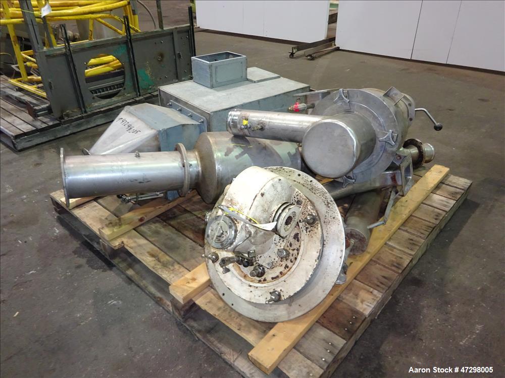 Used GEA Niro Spray Dryer, Model P-6.3, 316 Stainless Steel.