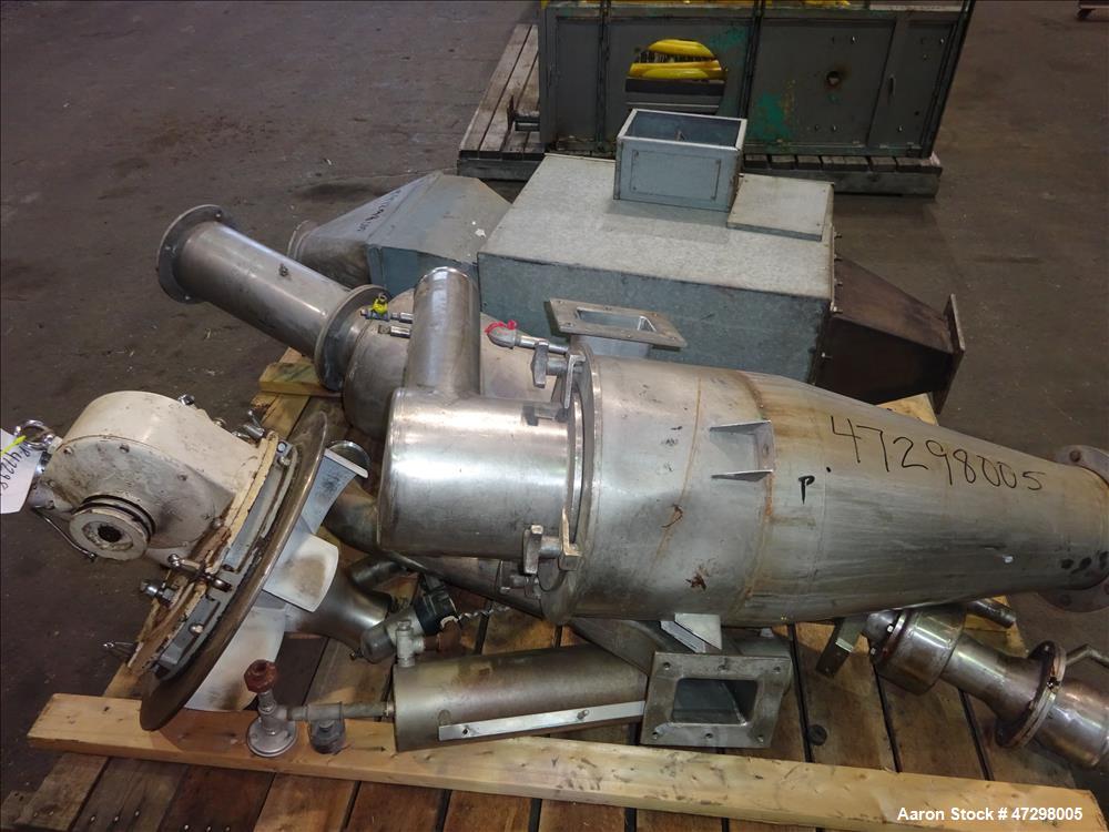 Used GEA Niro Spray Dryer, Model P-6.3, 316 Stainless Steel.