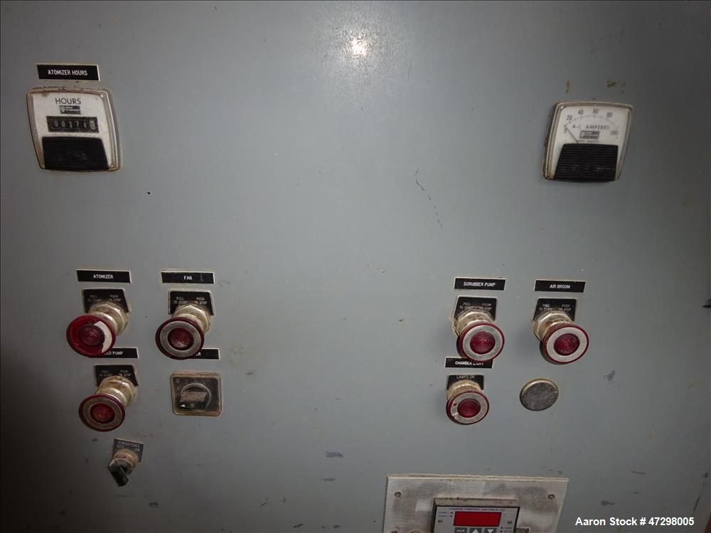 Used GEA Niro Spray Dryer, Model P-6.3, 316 Stainless Steel.