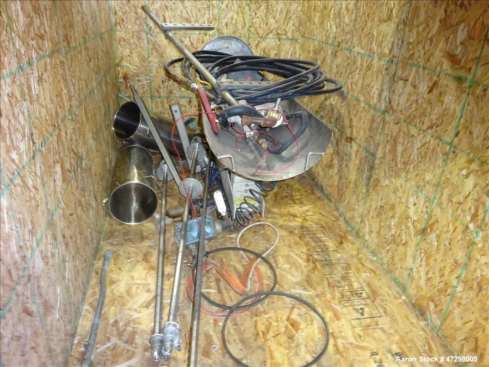 Used GEA Niro Spray Dryer, Model P-6.3, 316 Stainless Steel.