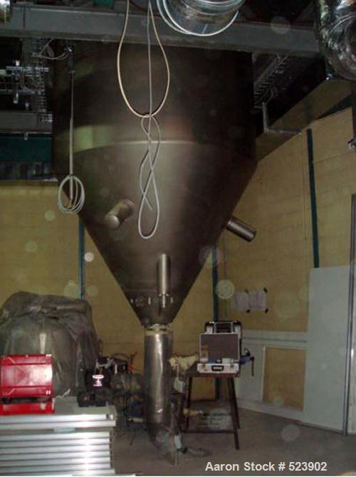 Unused-UNUSED: Niro spray drying chamber system. Drying chamber type PSD-3N,316 stainless steel, cylinder internally, diameter 6.56 feet (2000mm),height 6.56 feet (2000mm), cone 60 degree, 3 off obse...