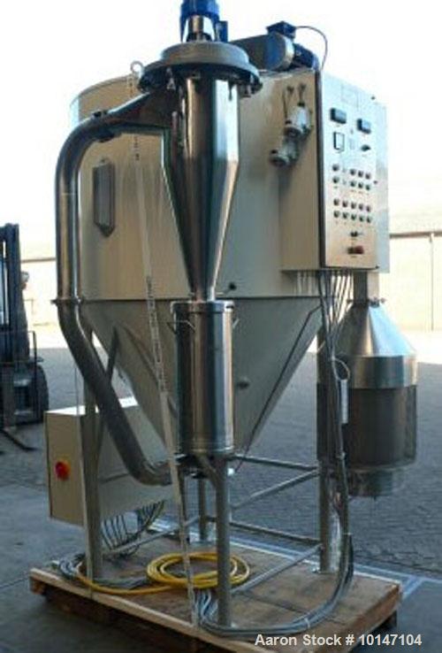 Used-Niro Atomizer Spray Dryer, type Production Minor.  Material of construction is 304 stainless steel (1.4301), drying tow...