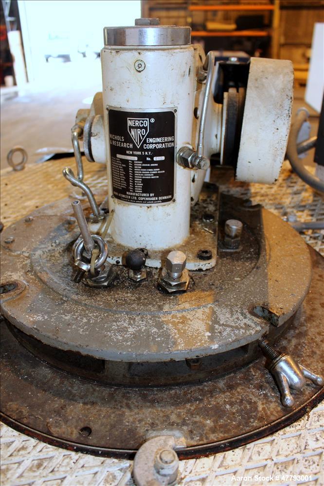 Used Niro Production Minor Spray Dryer, Model 1
