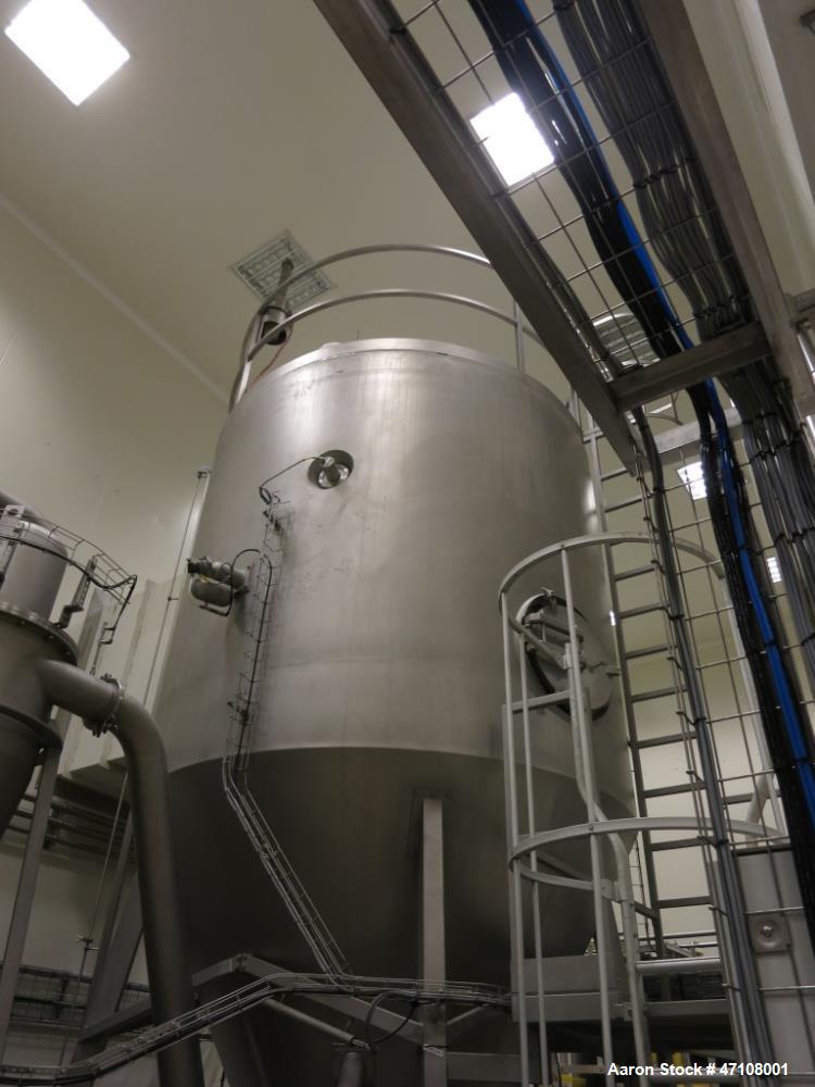 Used Niro Spray Dryer, Type SD 12.5 R/N.