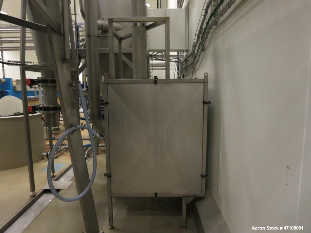 Used Niro Spray Dryer, Type SD 12.5 R/N.