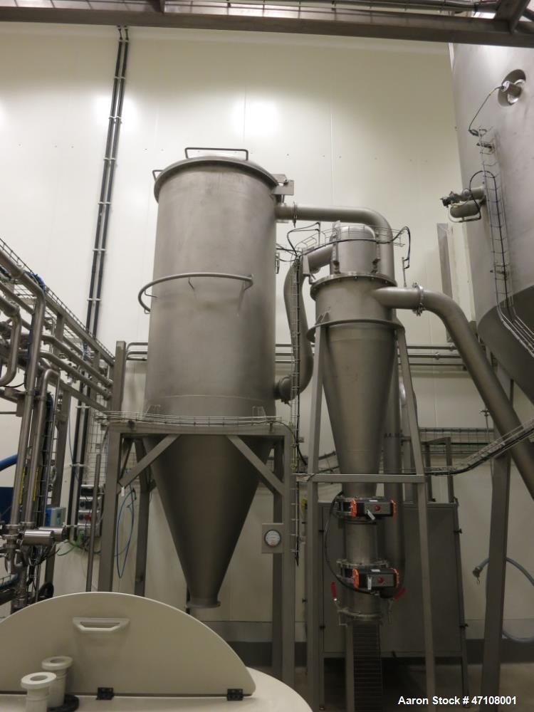 Used Niro Spray Dryer, Type SD 12.5 R/N.