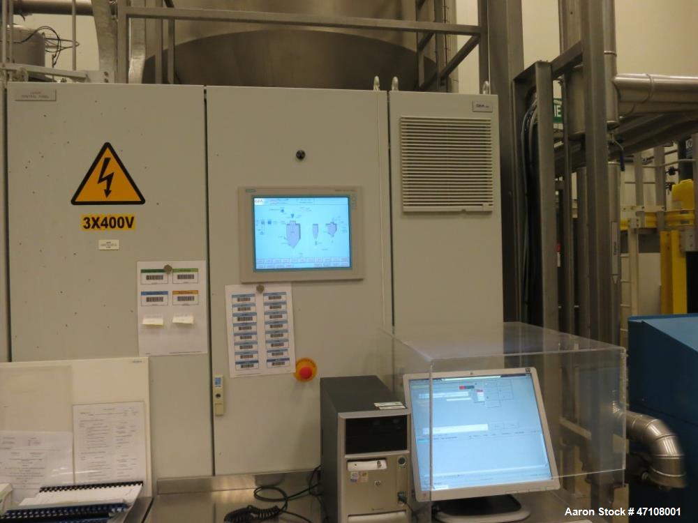 Used Niro Spray Dryer, Type SD 12.5 R/N.