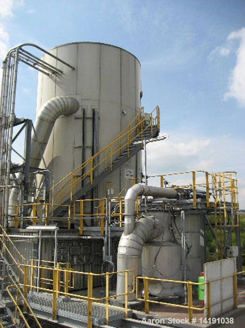 Used Niro Spray Drying Plant, type SD-250-R. Dryer was commissioned in 1997/1998 by Niro A/S. Capacity 758 kg/hour of product, 758 kg/hour water evaporation, air inlet temperature 145 deg C (293 deg ...