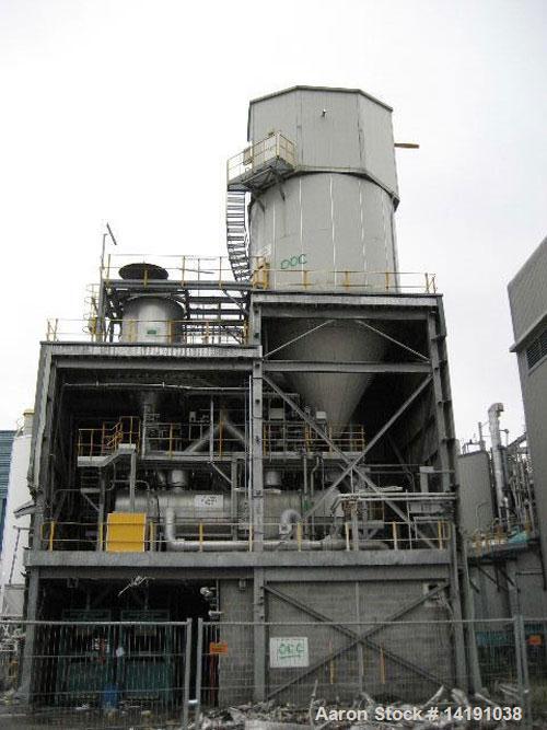 Used-Niro Spray Drying Plant, type SD-250-R. Dryer was commissioned in 1997/1998 by Niro A/S. Capacity 758 kg/hour of produc...