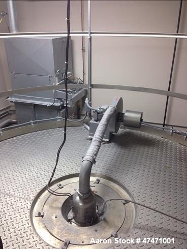 Used GEA Niro Spray Dryer, Model SD6.3R, 316 Stainless steel interior, 304 stai