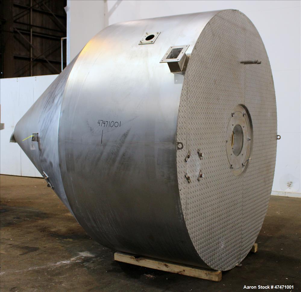 Used GEA Niro Spray Dryer, Model SD6.3R, 316 Stainless steel interior, 304 stai