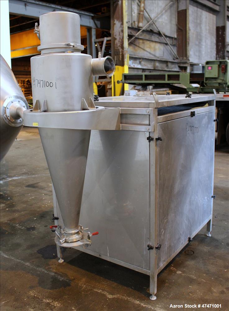 Used GEA Niro Spray Dryer, Model SD6.3R, 316 Stainless steel interior, 304 stai