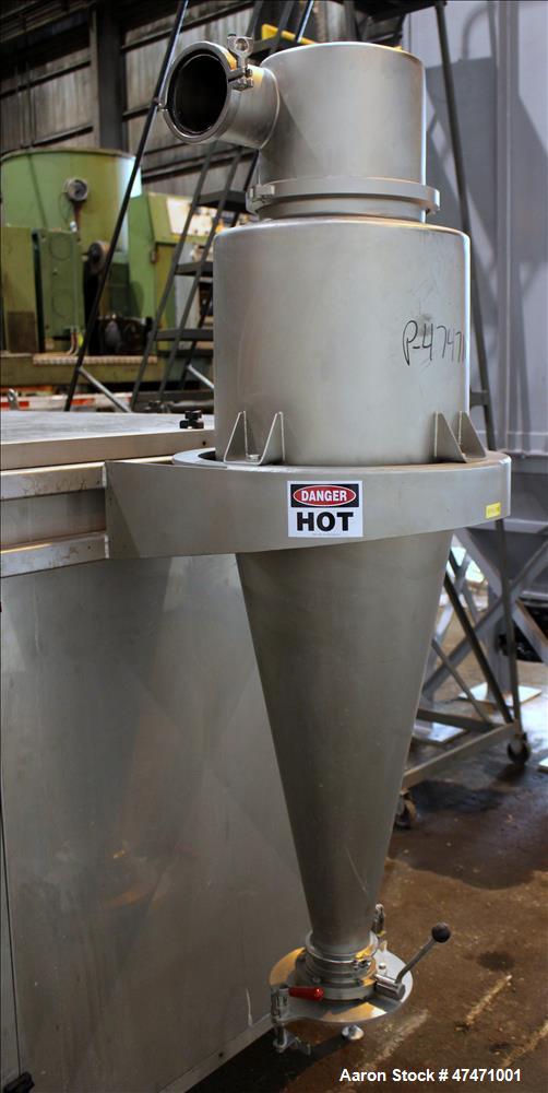 Used GEA Niro Spray Dryer, Model SD6.3R, 316 Stainless steel interior, 304 stai
