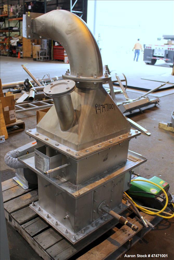 Used- GEA Niro Spray Dryer, Model SD6.3R, 316 Stainless steel interior, 304 stai