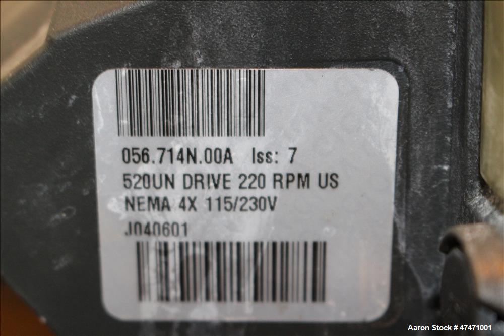Used GEA Niro Spray Dryer, Model SD6.3R, 316 Stainless steel interior, 304 stai