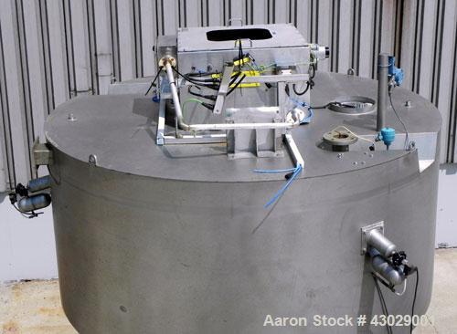 Used GEA Niro Spray Dryer, Model SD-6.3N, 316 Stainless Steel. Fountain nozzle type dryer. Drying chamber is approximately 6' 5" (2.0 meters) diameter x 6' 5" ( 2.0 meters) high with a 60 degree coni...