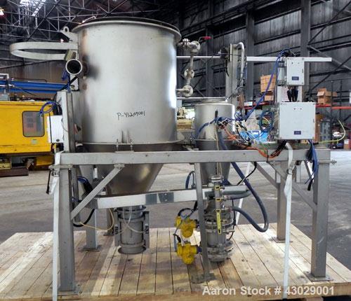 Used GEA Niro Spray Dryer, Model SD-6.3N, 316 Stainless Steel. Fountain nozzle type dryer. Drying chamber is approximately 6' 5" (2.0 meters) diameter x 6' 5" ( 2.0 meters) high with a 60 degree coni...