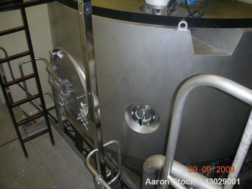 Used GEA Niro Spray Dryer, Model SD-6.3N, 316 Stainless Steel. Fountain nozzle type dryer. Drying chamber is approximately 6' 5" (2.0 meters) diameter x 6' 5" ( 2.0 meters) high with a 60 degree coni...