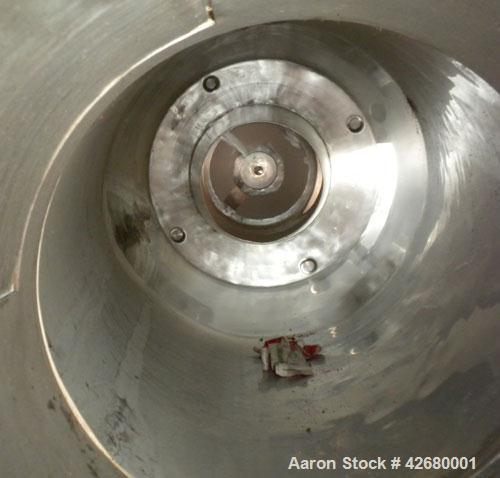 Used GEA Niro Tall Form Tower Spray Dryer, Model TFD25, 304 Stainless Steel. 58-1/2" Diameter x 155" straight side, coned bottom, Approximate 440 cubic feet volume. The tall form dryer is suited for ...