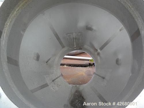Used GEA Niro Tall Form Tower Spray Dryer, Model TFD25, 304 Stainless Steel. 58-1/2" Diameter x 155" straight side, coned bottom, Approximate 440 cubic feet volume. The tall form dryer is suited for ...