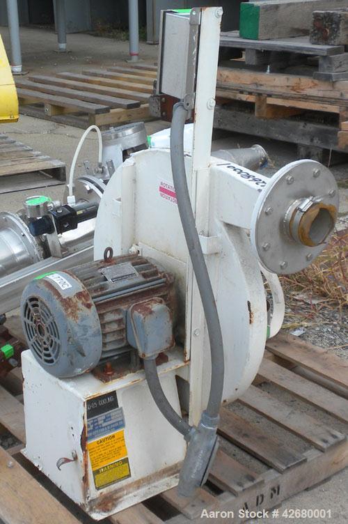 Used GEA Niro Tall Form Tower Spray Dryer, Model TFD25, 304 Stainless Steel. 58-1/2" Diameter x 155" straight side, coned bottom, Approximate 440 cubic feet volume. The tall form dryer is suited for ...