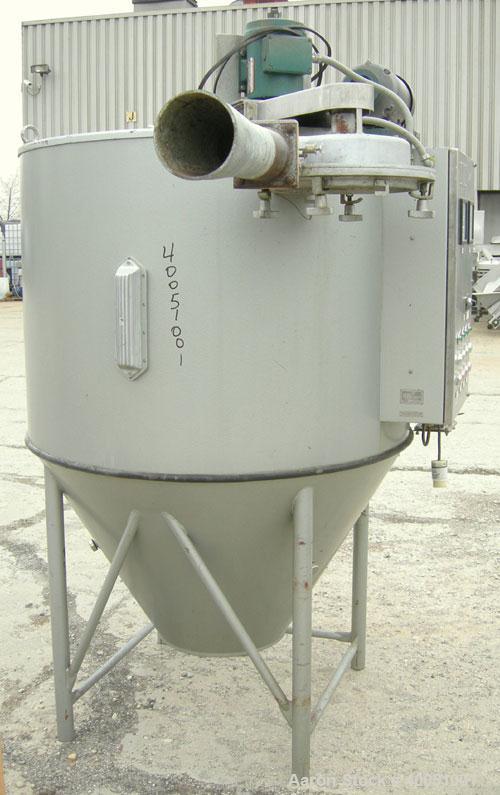 Used: Niro 'UTILITY' Atomizer Spray Dryer. 316 stainless steel. Chamber measures 48" diameter x 30" straight side x 36" cone.Approximate evaporation rate 22-33 pounds an hour. Gas heated. Side inspec...