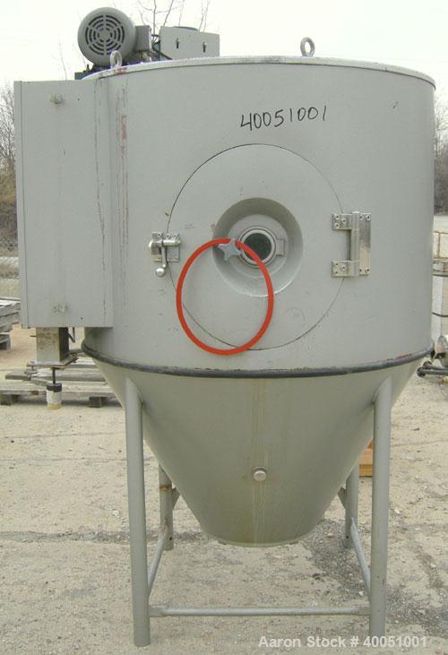 Used: Niro 'UTILITY' Atomizer Spray Dryer. 316 stainless steel. Chamber measures 48" diameter x 30" straight side x 36" cone.Approximate evaporation rate 22-33 pounds an hour. Gas heated. Side inspec...