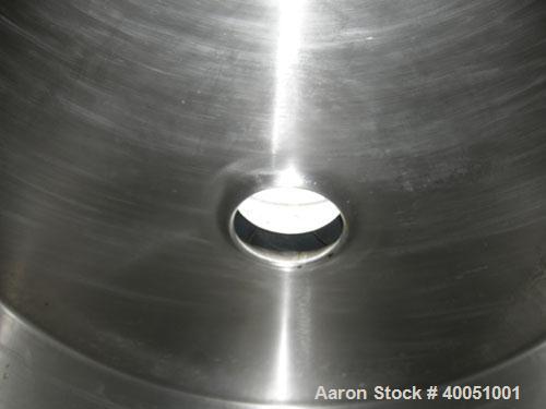 Used: Niro 'UTILITY' Atomizer Spray Dryer. 316 stainless steel. Chamber measures 48" diameter x 30" straight side x 36" cone.Approximate evaporation rate 22-33 pounds an hour. Gas heated. Side inspec...