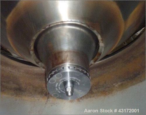 Used Niro Spray Dryer, Type VSD 12.5 R/N. Material of construction is AISI 316 stainless steel on product contact parts.AISI 304 stainless steel on the outside parts.44-220 lbs/hour (20-100 kgs/hour)...