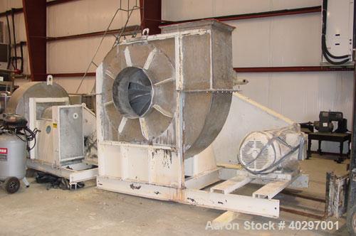 Used Niro spray tower/spray dryer. 23' diameter x 41' tall, 304 stainless steel construction. Main chamber is double walled and insulated. Unit has a fluid bed unit with three steam coil heater units...