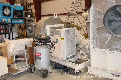 Used Niro spray tower/spray dryer. 23' diameter x 41' tall, 304 stainless steel construction. Main chamber is double walled and insulated. Unit has a fluid bed unit with three steam coil heater units...
