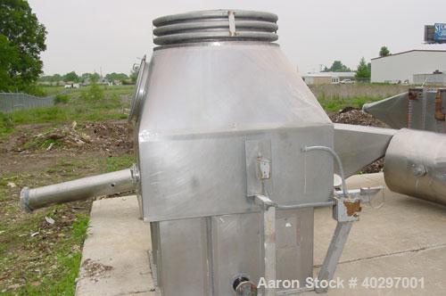 Used Niro spray tower/spray dryer. 23' diameter x 41' tall, 304 stainless steel construction. Main chamber is double walled and insulated. Unit has a fluid bed unit with three steam coil heater units...