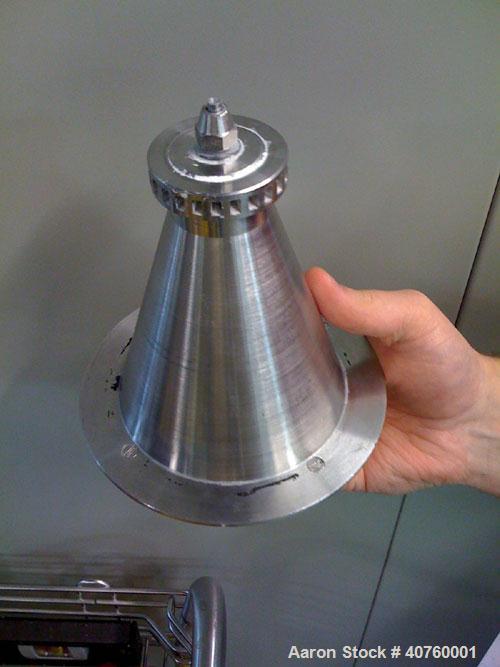 Used Niro Mobile Minor spray dryer, electric. With stainless steel chamber 24" (610mm) diameter x 24" (610mm) deep with a 26" (660mm) deep cone, electrically heated with spinning disc Niro atomizer h...
