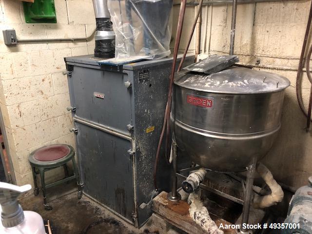 Used- Nerco Niro / Nichols Engineering Spray Dryer, Atomizer Type. Stainless steel. Gas fired. Groen jacketed kettle, stainl...