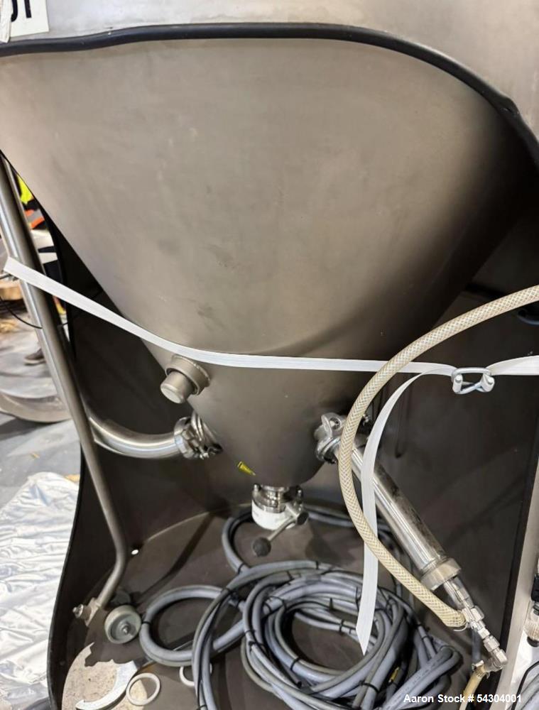 Used GEA Niro A/S Mobile Minor 316 Stainless Steel Spray Dryer. Componentsize 0.8, ID# 3295, Order# 093-2147-1, Year 2008. With 2 fluid bottomnozzle, cyclone, blower, ladder, filter & control panel