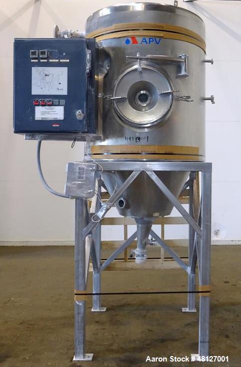 Used APV Pilot Spray Dryer, Model PSD 52, 316 Stainless Steel.