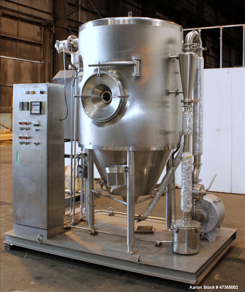 Used APV Pilot Spray Dryer, Type PSD-52 Basic Plant, 316 Stainless Steel.