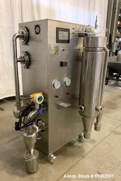 Used-Shanghai Pilotech Instrument & Equipment Ceramic Spray Dryer, Model YC-018A