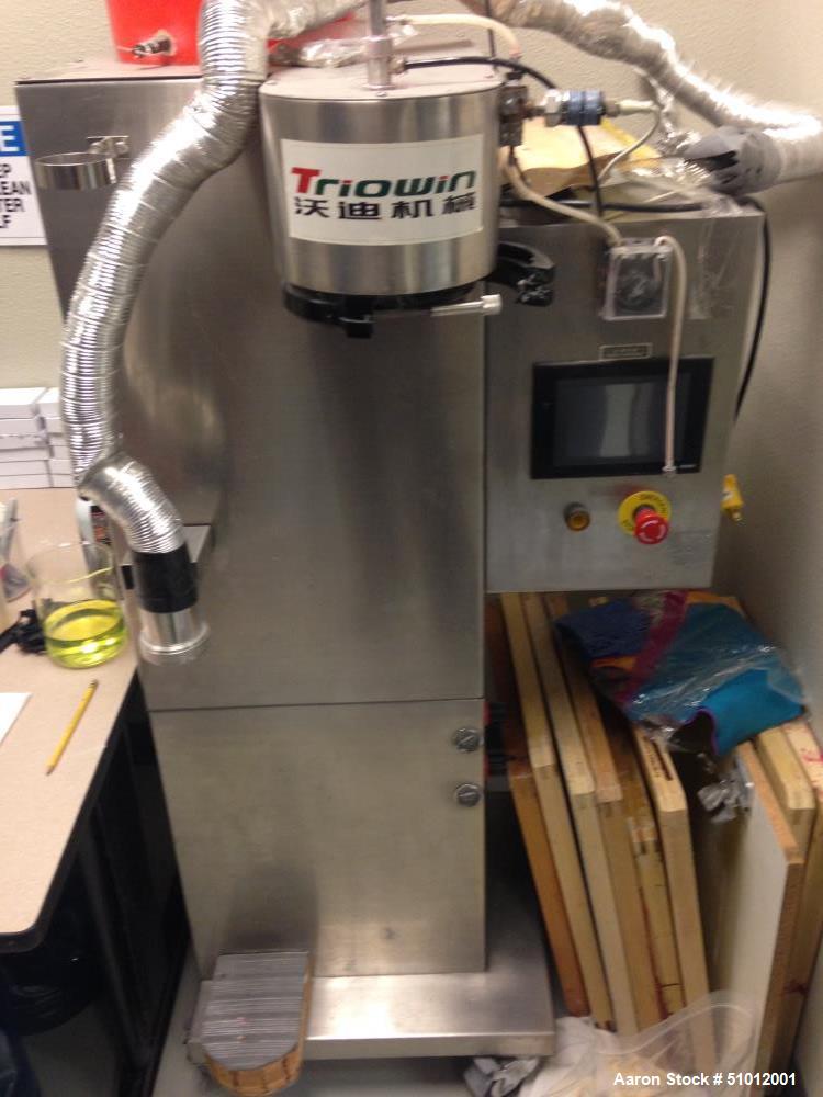 Used Triowin Lab Spray Dryer, Model SD-1500, 1500 ml per hour capacity