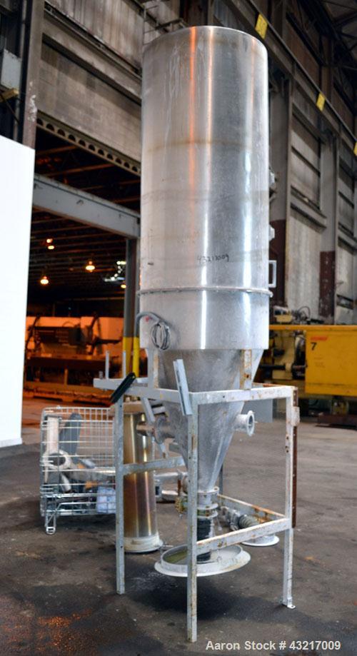 Used Stork-Bowen Engineering #1 Tower Spray Dryer, 316 Stainless Steel. 30” Diameter x 72" straight side x 37" coned bottom. Approximate evaporation rate from 15 to 80 pounds an hour (7 to 36 kg/hr) ...