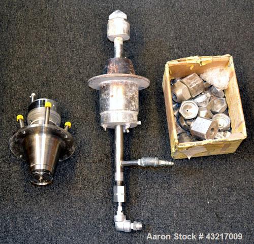 Used Stork-Bowen Engineering #1 Tower Spray Dryer, 316 Stainless Steel. 30” Diameter x 72" straight side x 37" coned bottom. Approximate evaporation rate from 15 to 80 pounds an hour (7 to 36 kg/hr) ...