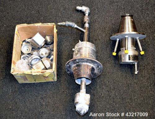 Used Stork-Bowen Engineering #1 Tower Spray Dryer, 316 Stainless Steel. 30” Diameter x 72" straight side x 37" coned bottom. Approximate evaporation rate from 15 to 80 pounds an hour (7 to 36 kg/hr) ...