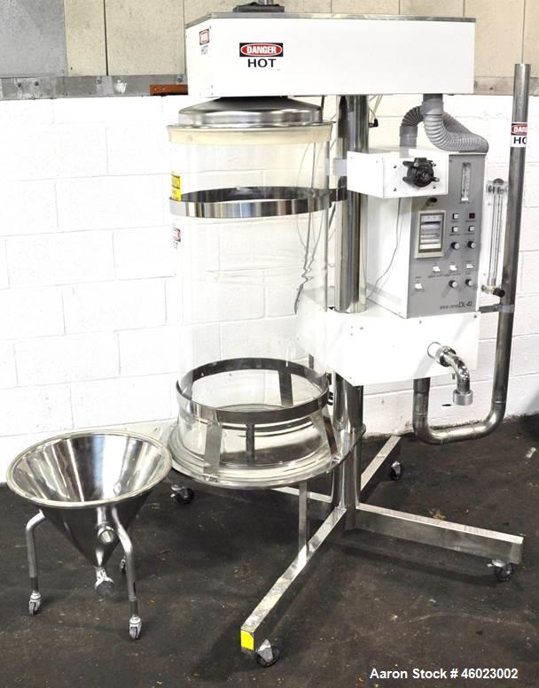 Used Yamato Spray Dryer; Model DL41. Water evap