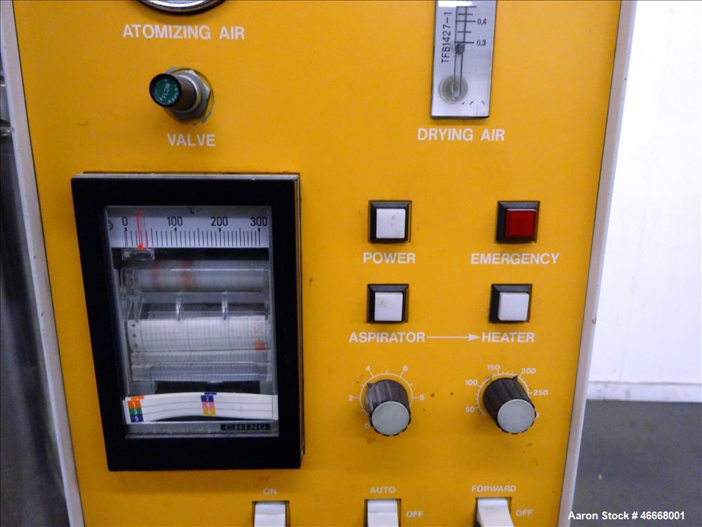 Used Yamato Laboratory Spray Dryer, Model DL-41.