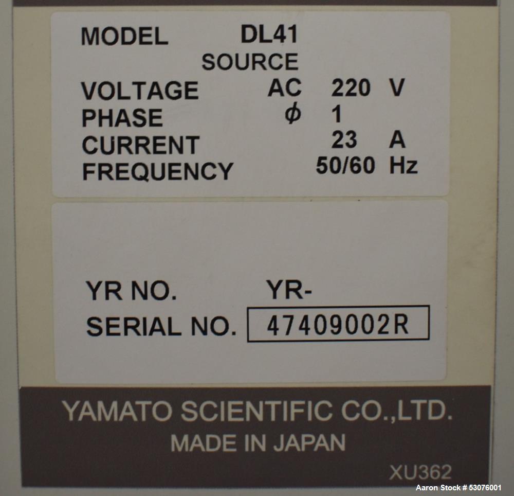 Used- Yamato Scientific Spray Dryer,