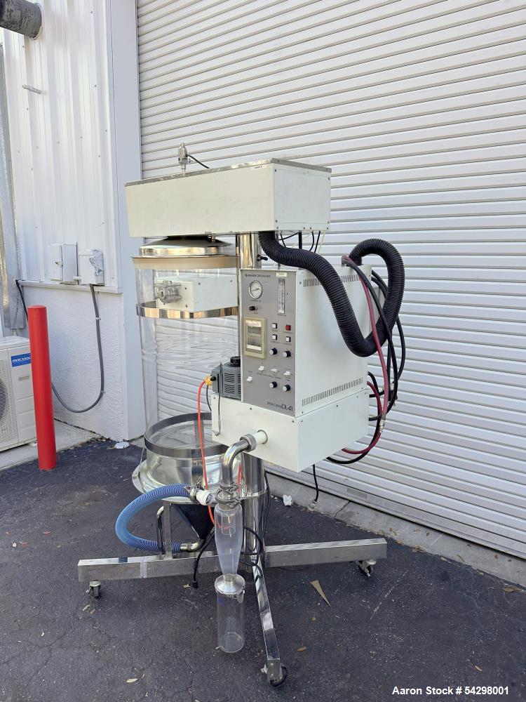 Used Yamato Spray Dryer Model DL-41 – Lab-Scale Fine Particle Spray Dryer