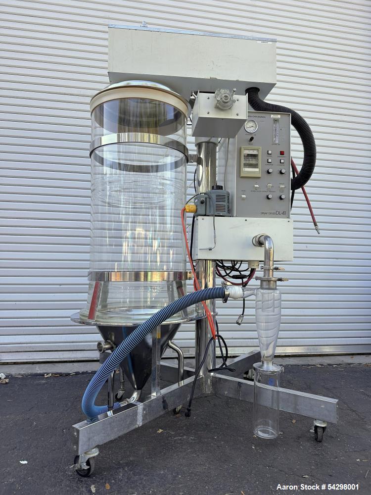 Used Yamato Spray Dryer Model DL-41 – Lab-Scale Fine Particle Spray Dryer