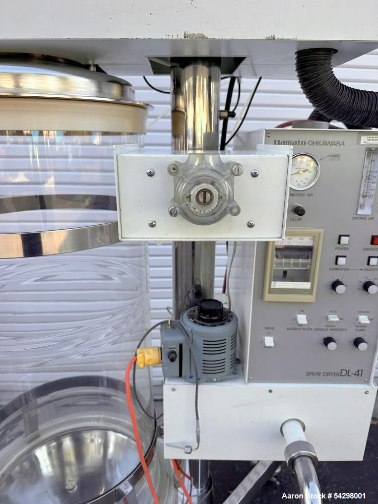 Used Yamato Spray Dryer Model DL-41 – Lab-Scale Fine Particle Spray Dryer