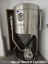 Used GEA Mobile Minor Spray Dryer. Component Size: 0.8.  Stainless steel. s/n 093-2281-01, Year 2013. (Requires collection J...