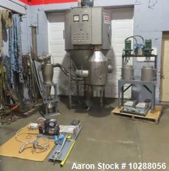 Used GEA Niro Spray Dryer | 47" Chamber | Atomizing Nozzle | Jacketed Slurry Tanks w/ Mixers | Stainless Cyclone Collector